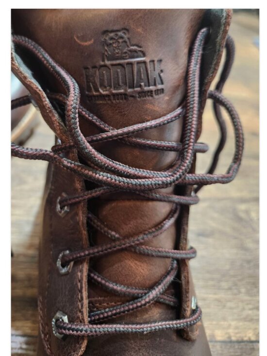 Kodiak Magog 200 gm Insulation WP Leather Boots Canada Sz 10.5 (runs narrow) NWD main image 5